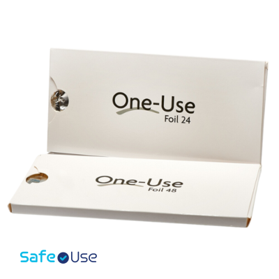 Carnet 24 feuilles aluminium One-Use