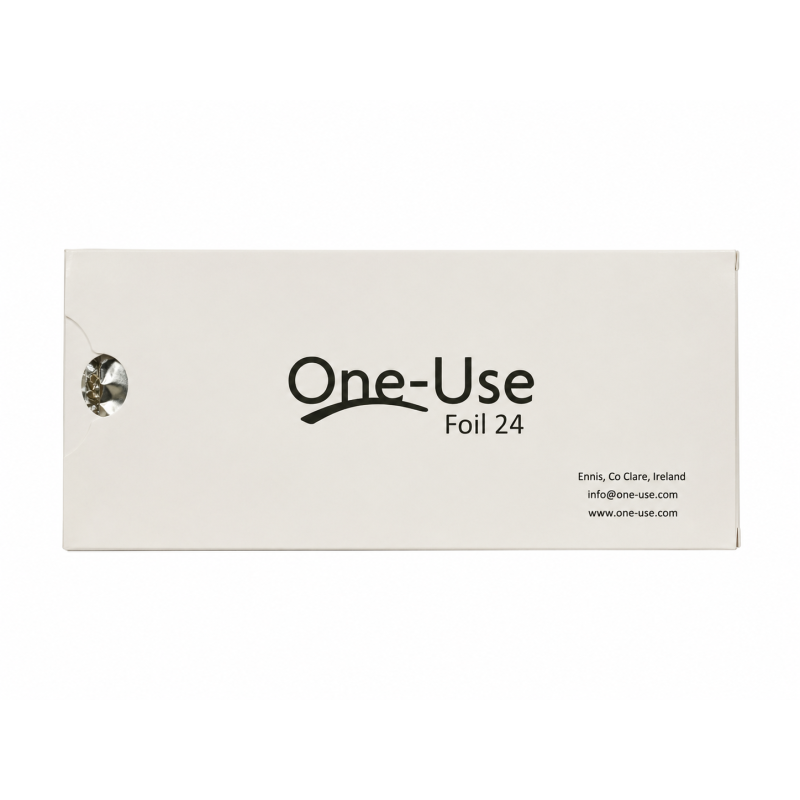Carnet 24 feuilles aluminium One-Use
